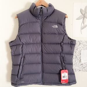 NWT Women's Northface Nuptse 2 Vest Purple XL